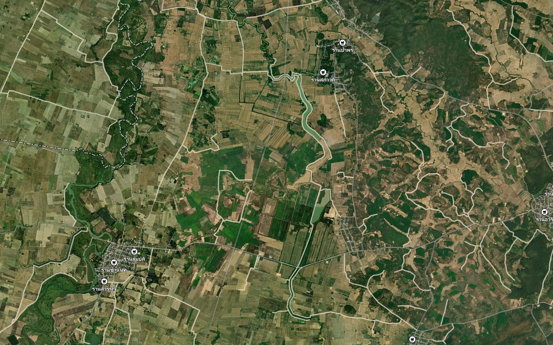 Satellite map of the Nong Phiao