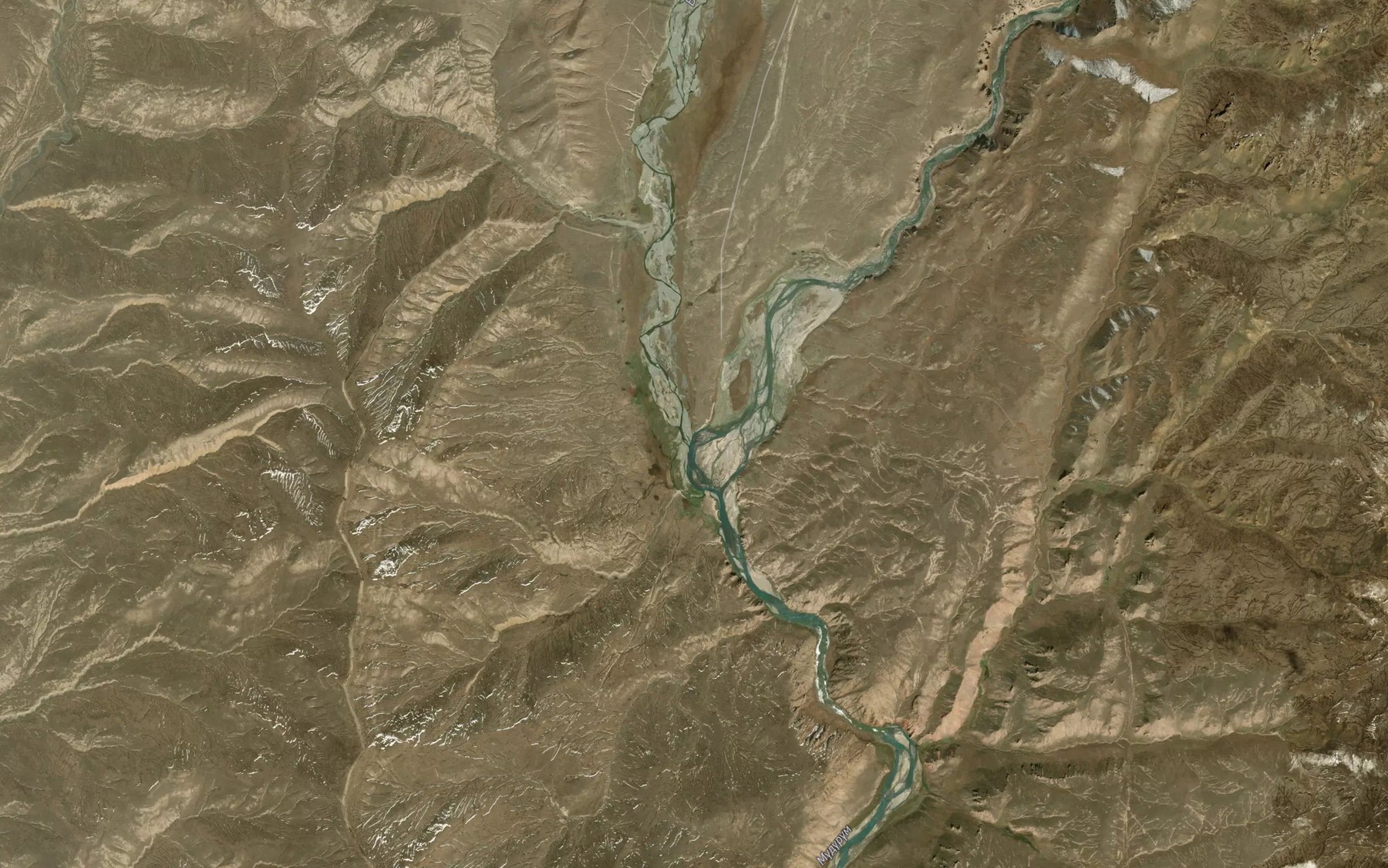 Satellite map of the Balyksu