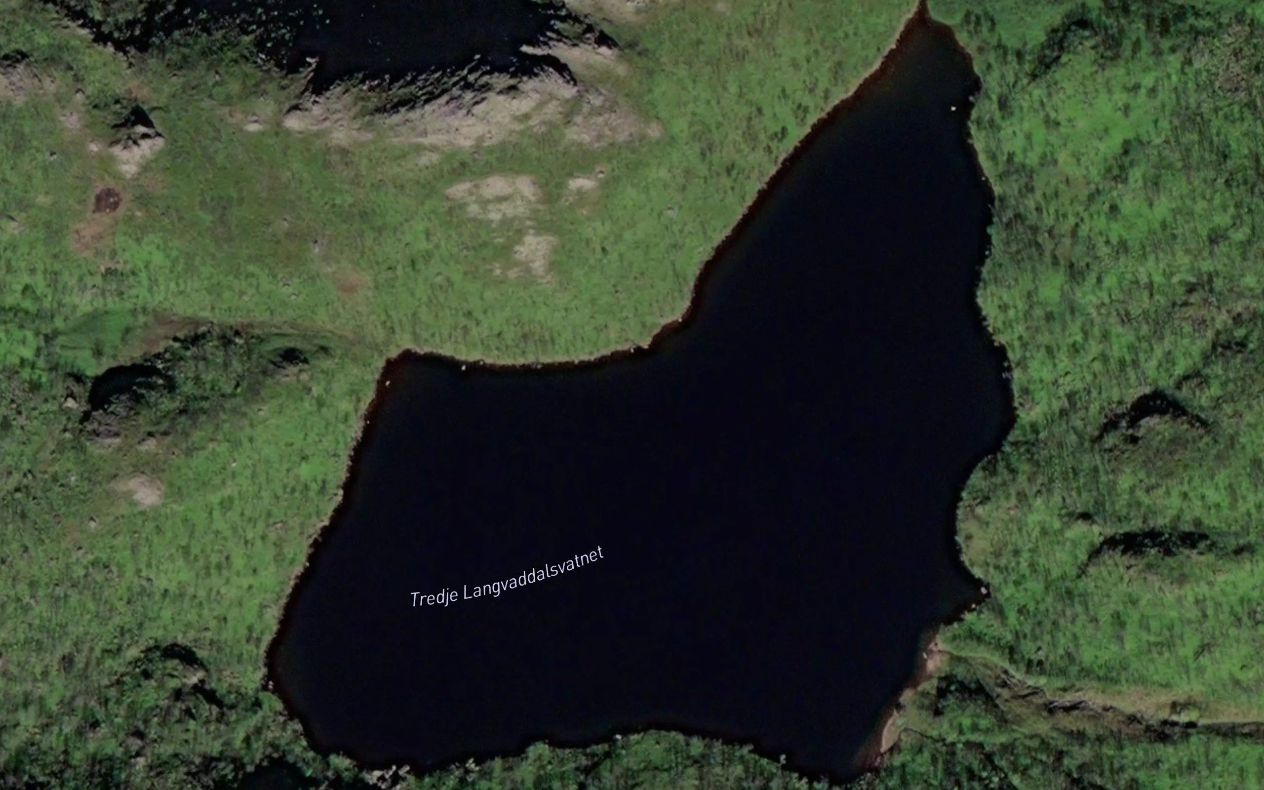 Tredje-Langvadalsvatnet