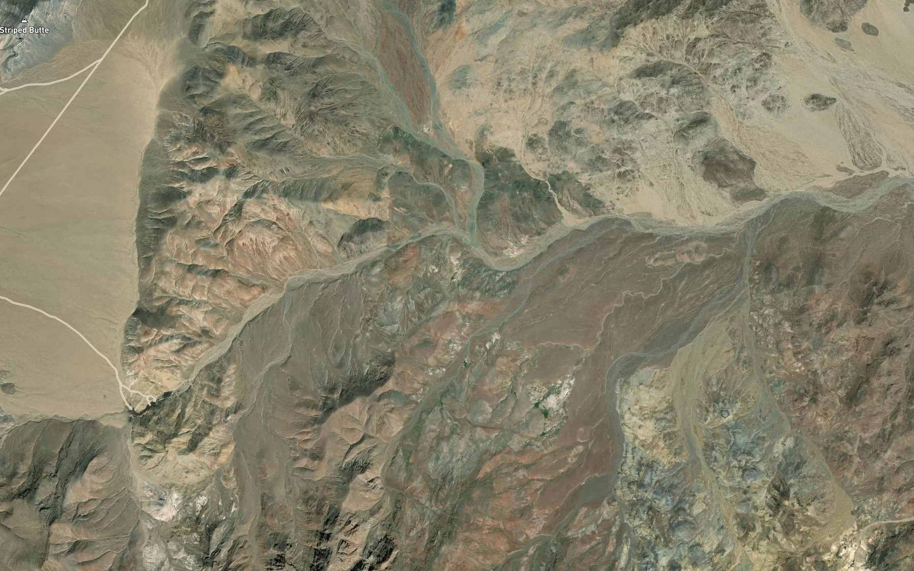 Satellite map of the Fivemile Spring