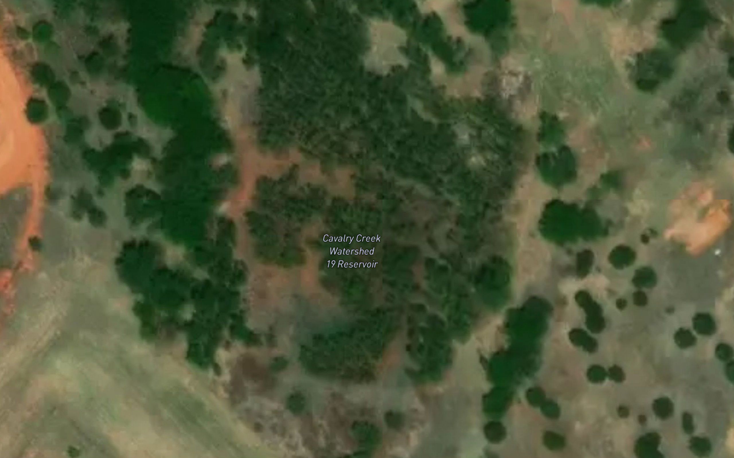Cavalry Creek Watershed 19 Reservoir