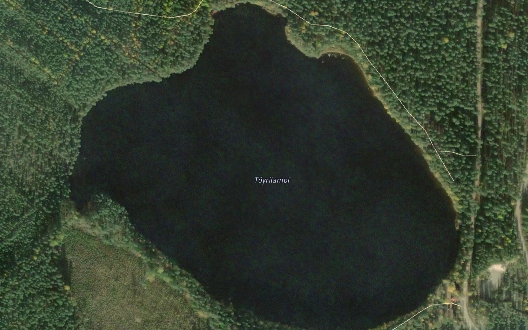 Satellite map of the Toyrilampi