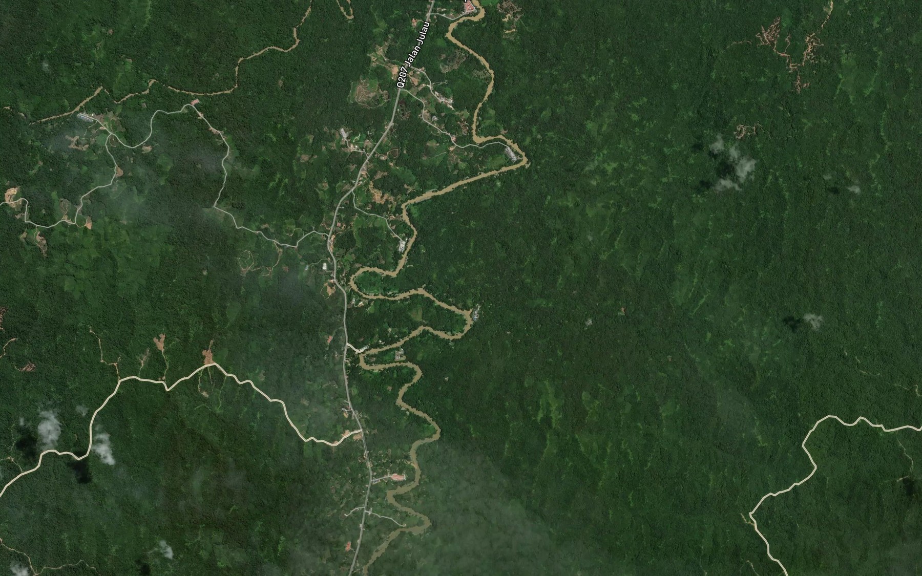 Satellite map of the Tanjong Rayah