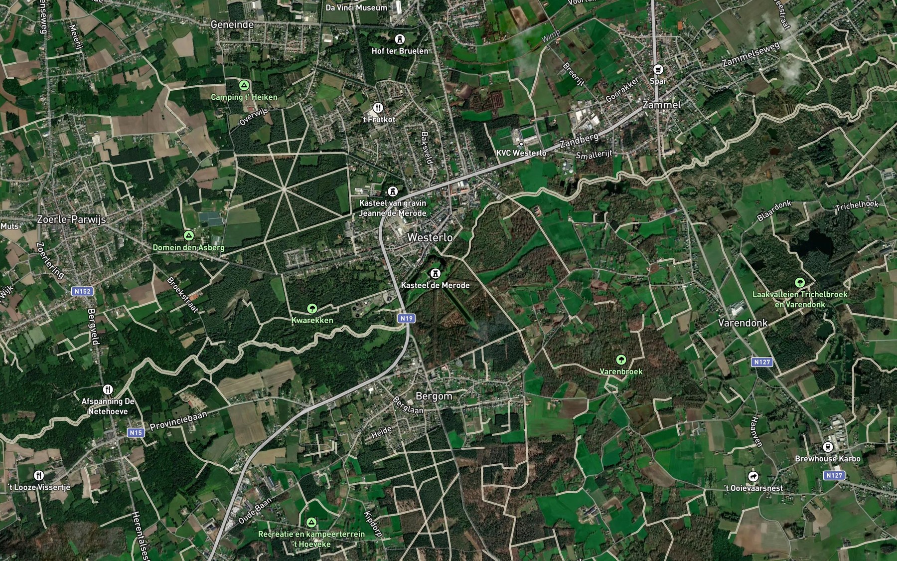 Satellite map of the Rodelaak