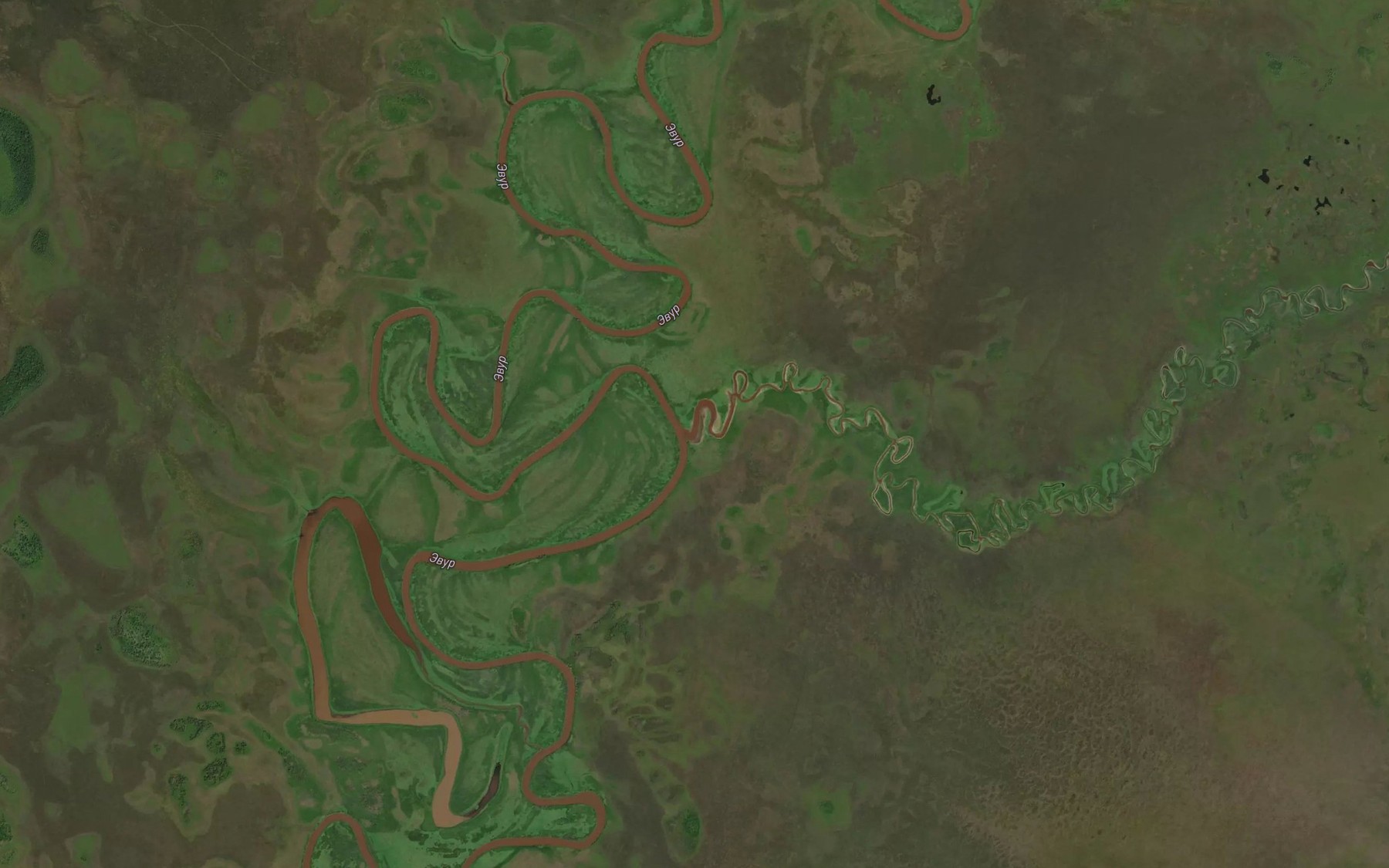 Satellite map of the Umikan
