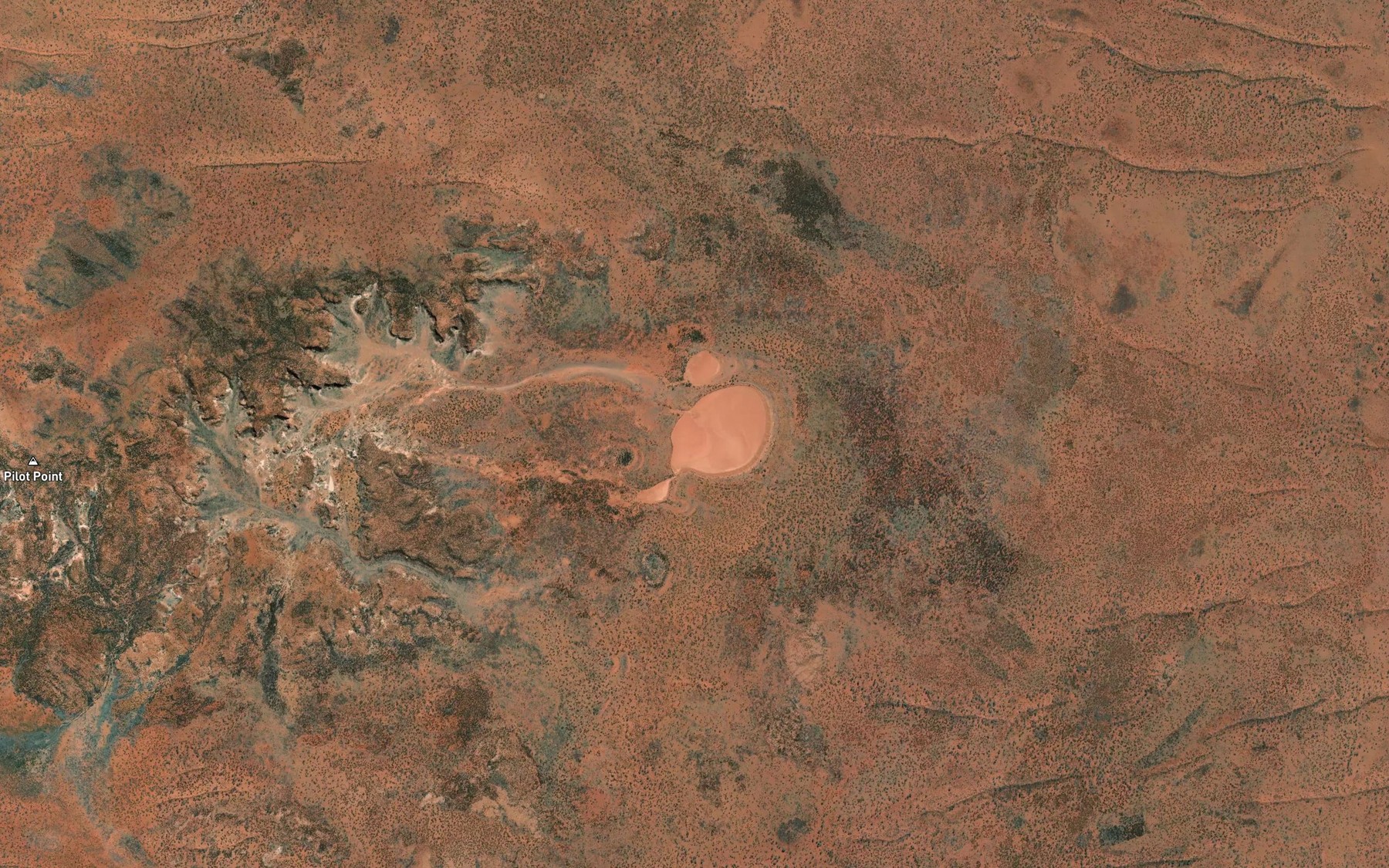 Satellite map of the Millar Lake