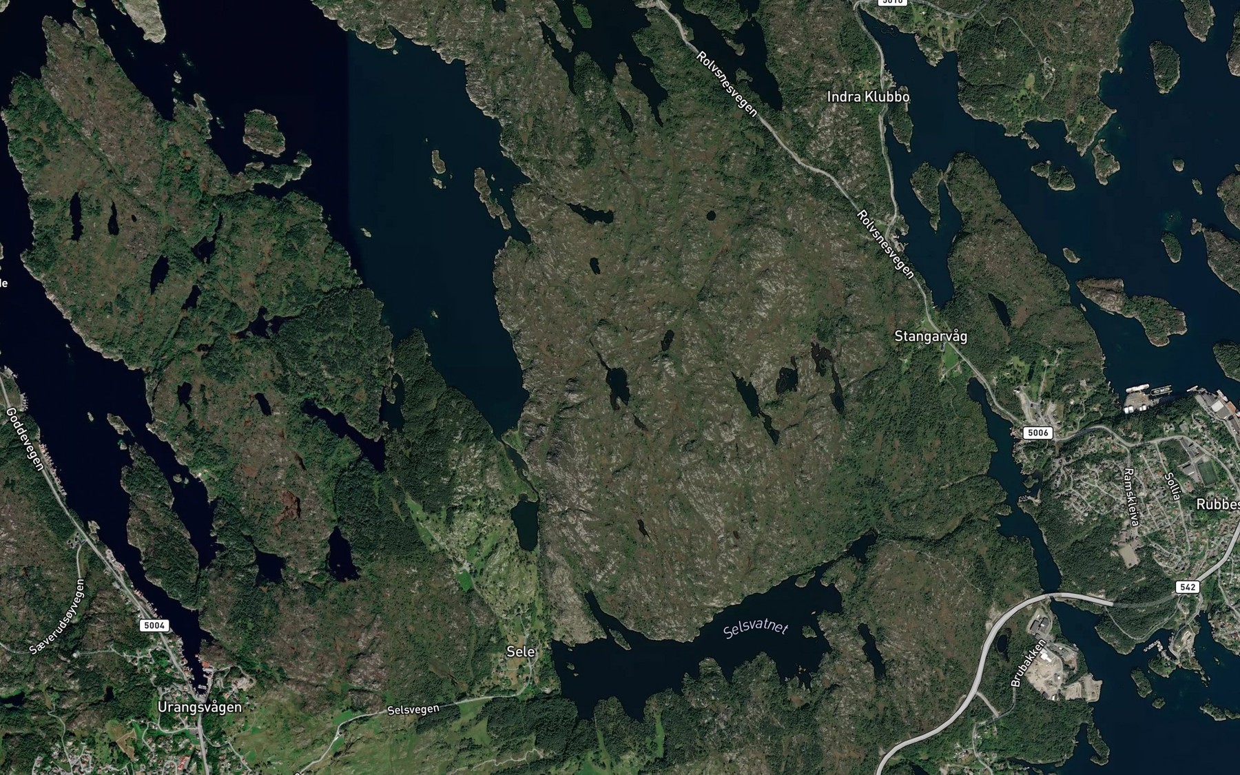 Satellite map of the Vadet