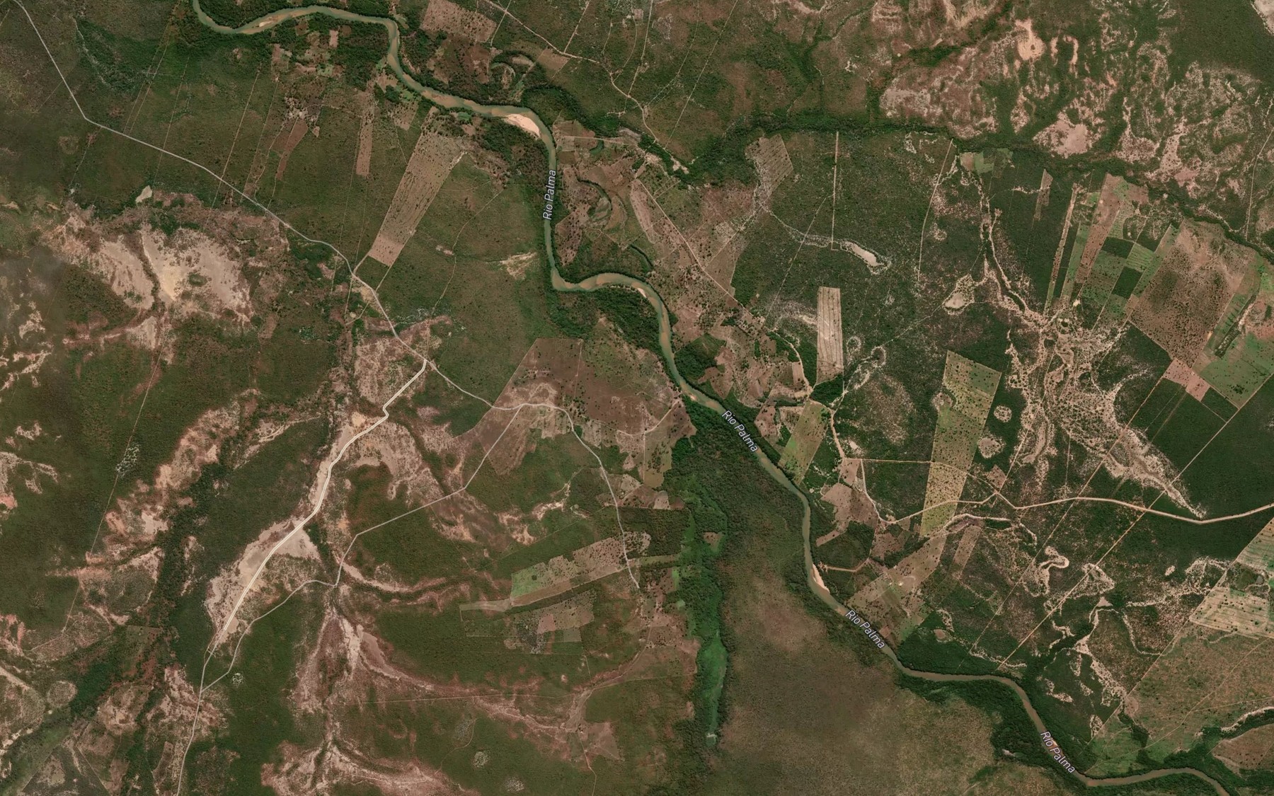 Satellite map of the Rio Bom Sucesso