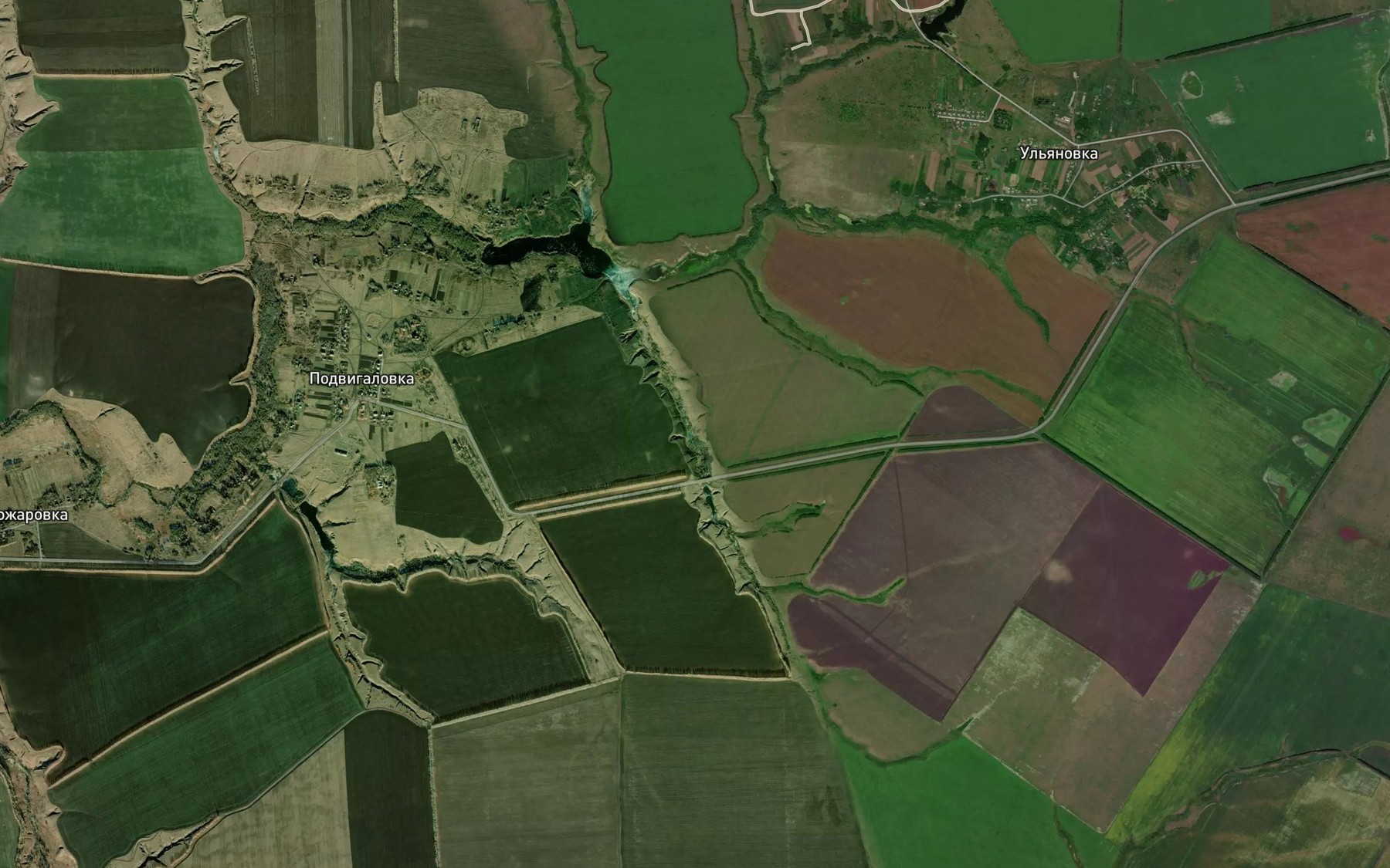 Satellite map of the Balka Krutoy Losk