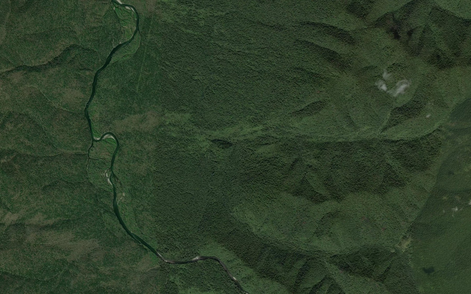 Satellite map of the Ngauki