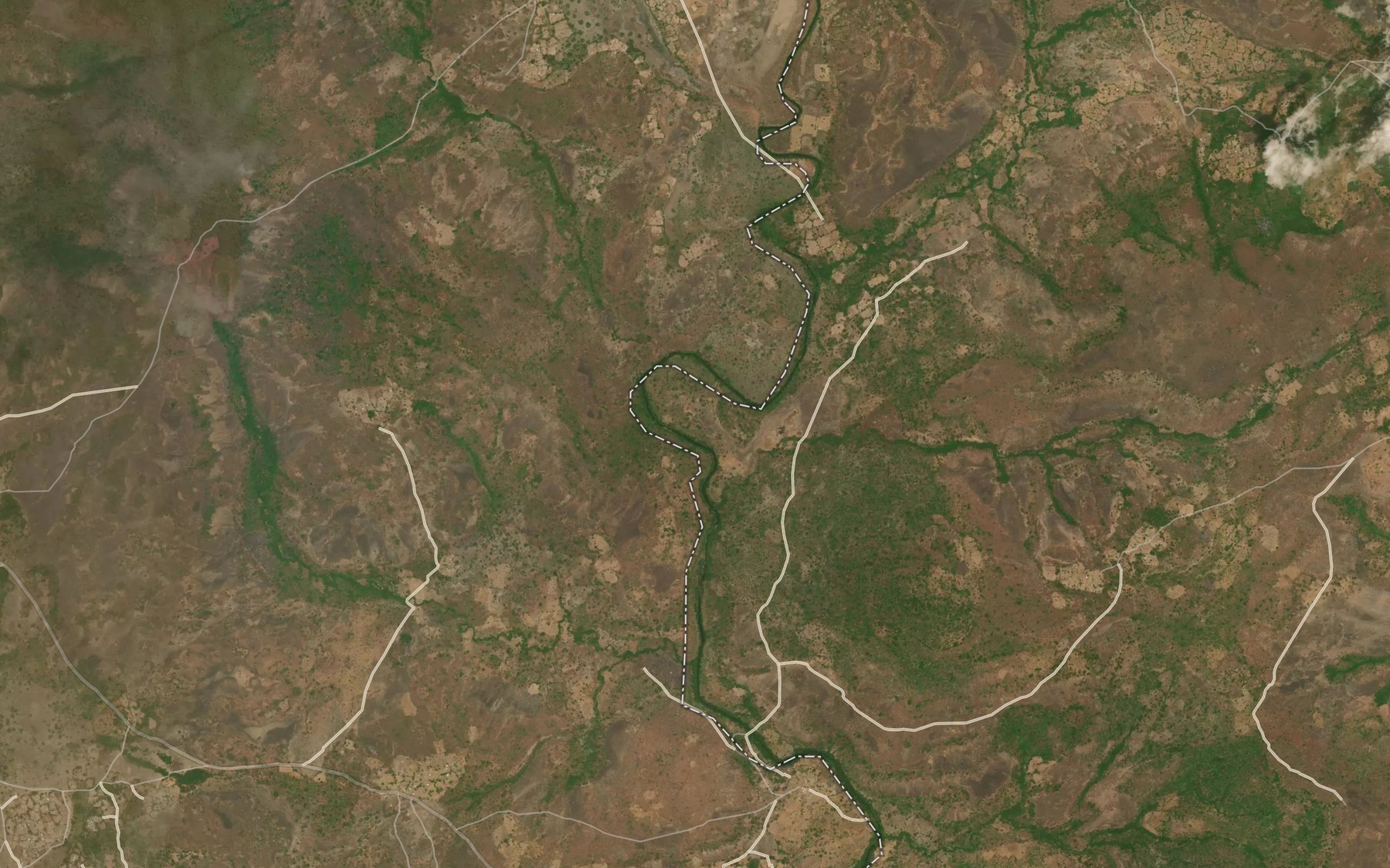 Satellite map of the Diesouma