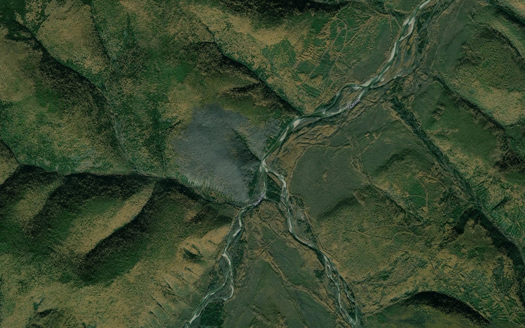 Satellite map of the Kurun
