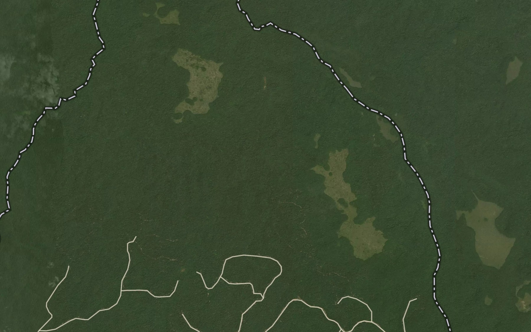 Satellite map of the Bisoloko