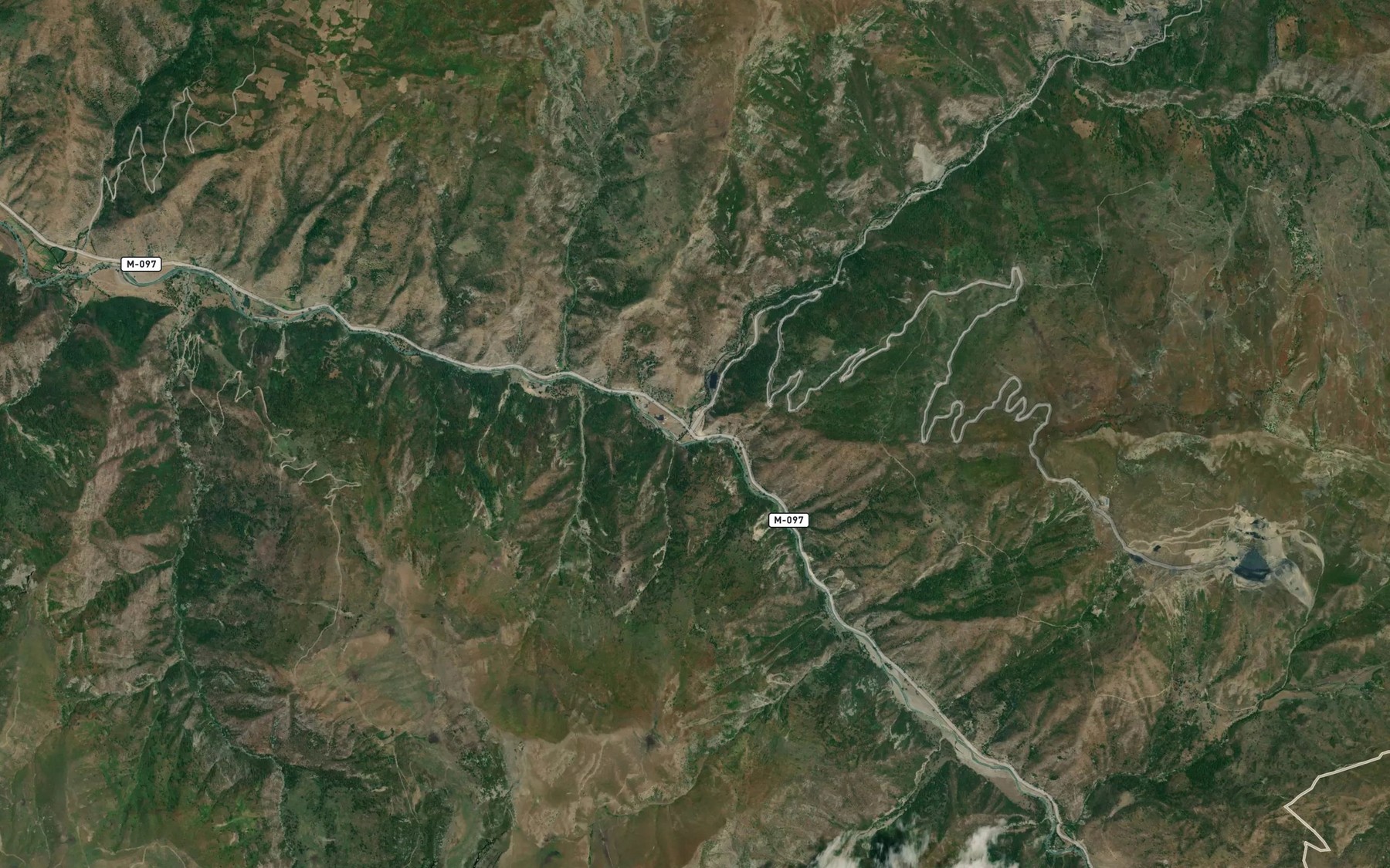 Satellite map of the Karatyube