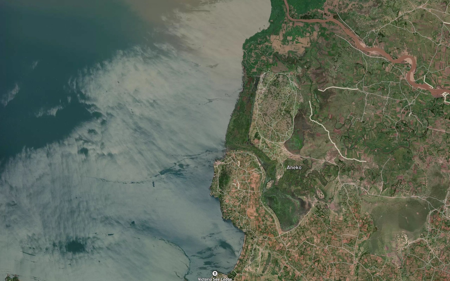 Satellite map of the Migori