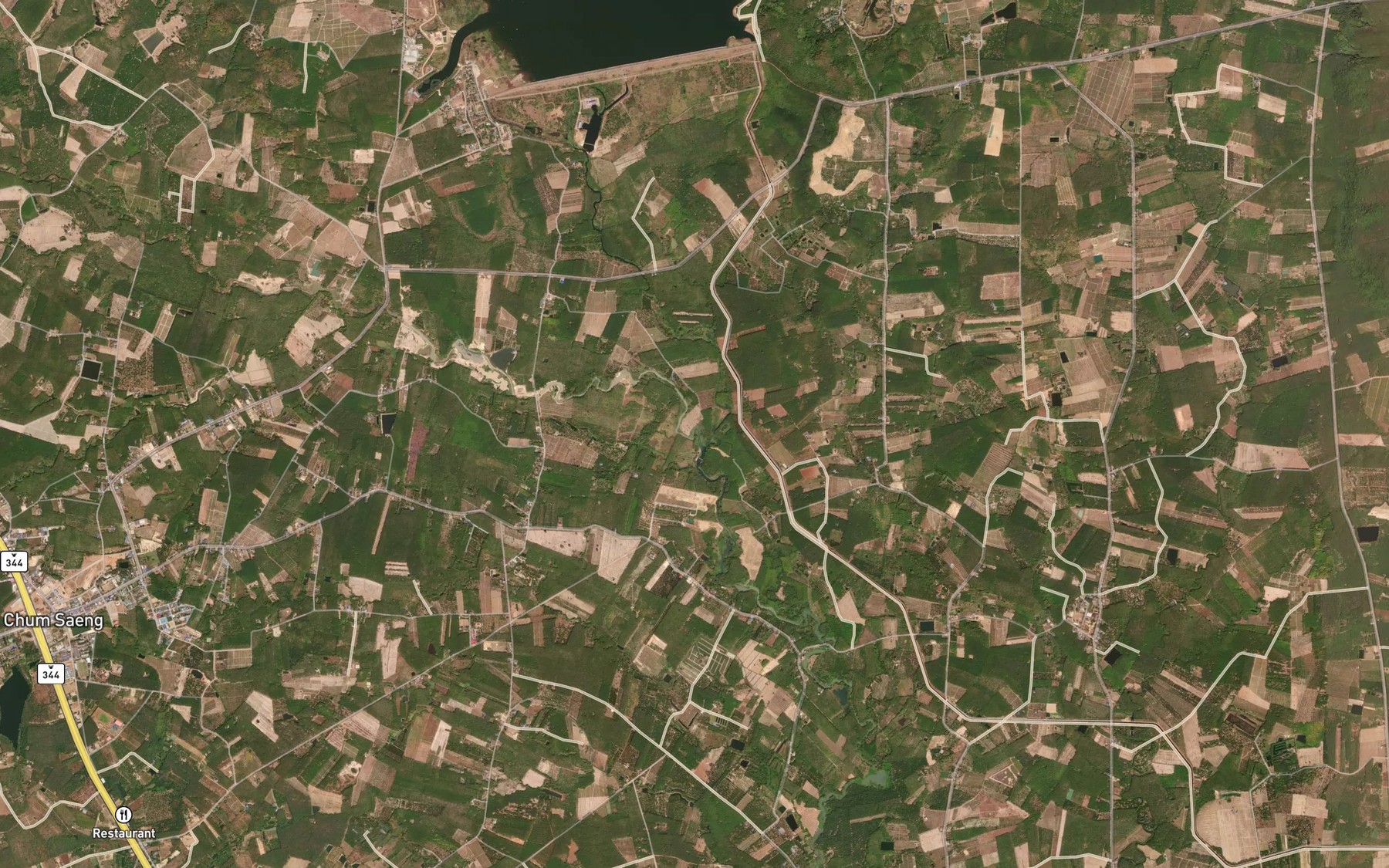 Satellite map of the Khlong Saphan