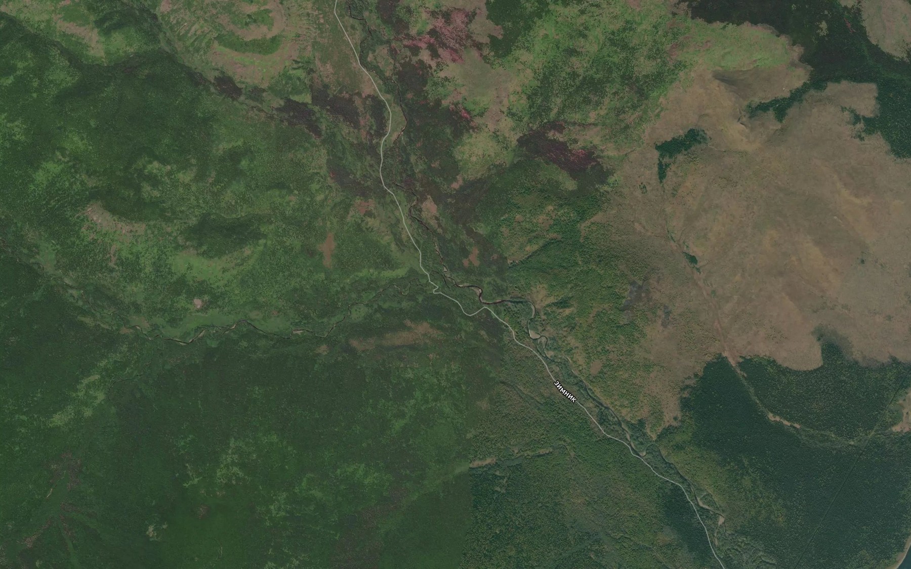 Satellite map of the Yelovyy