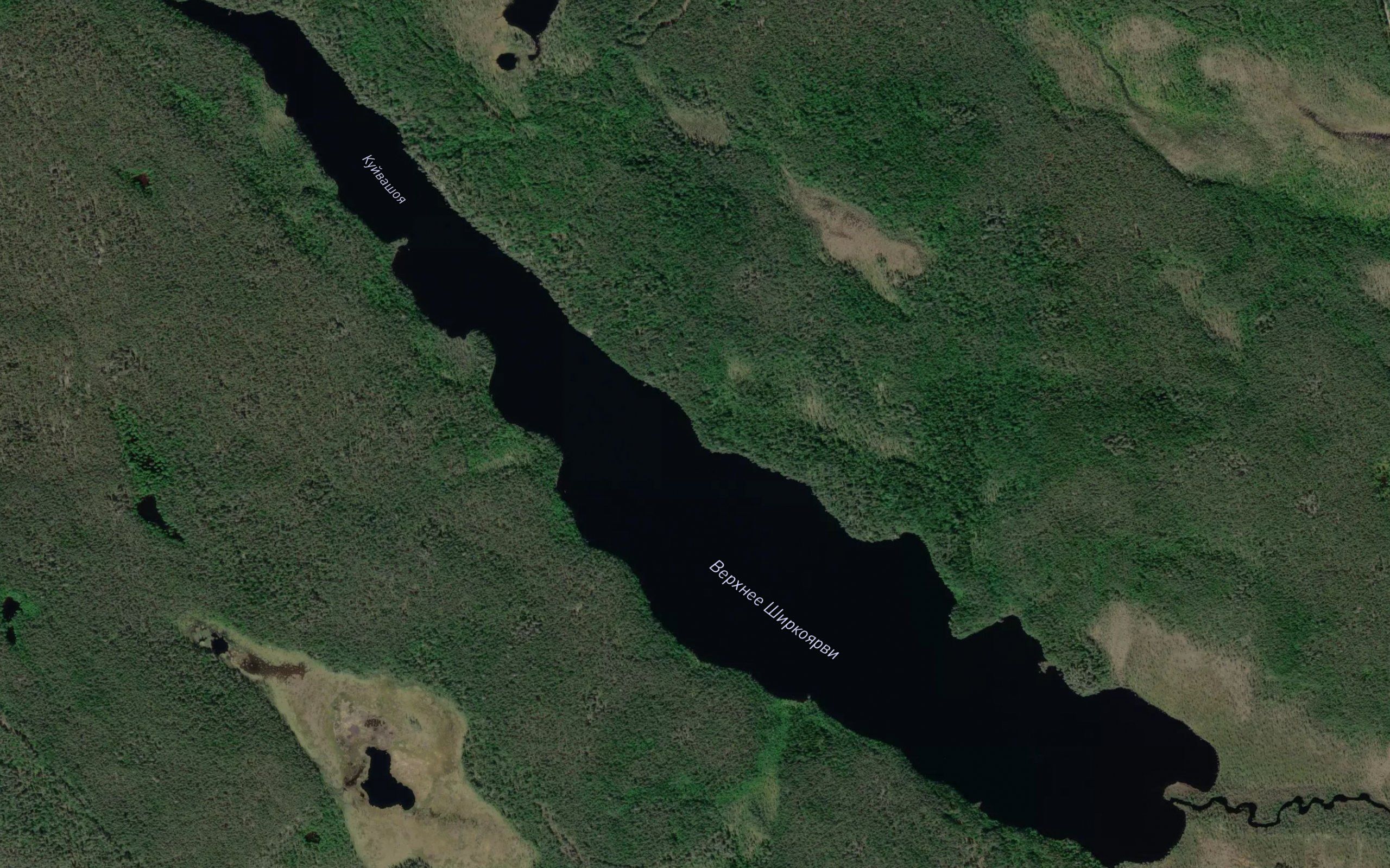 Ozero Verkhneye Shirkoyarvi