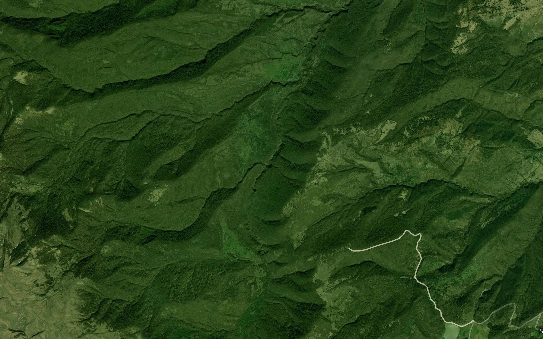 Satellite map of the Makavats