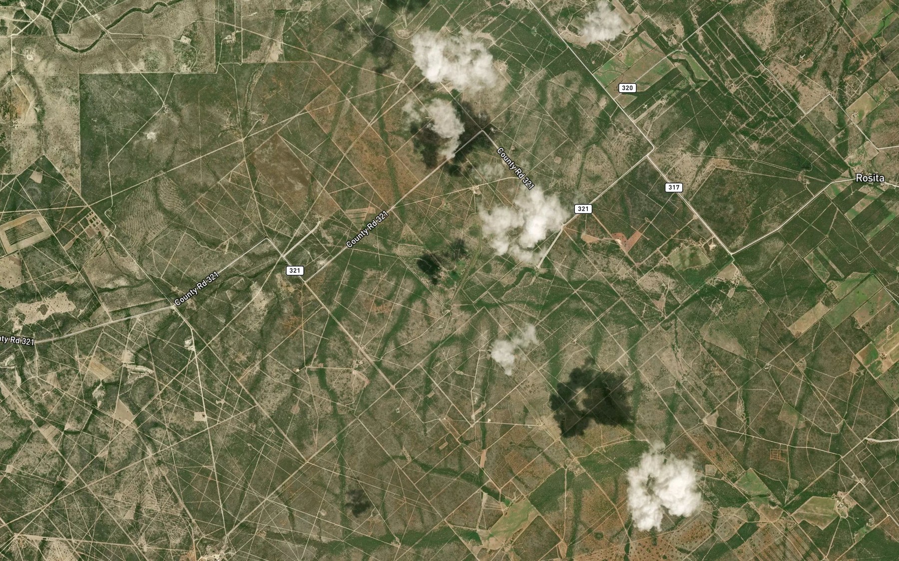 Satellite map of the Soil Conservation Service Site 11 Reservoir