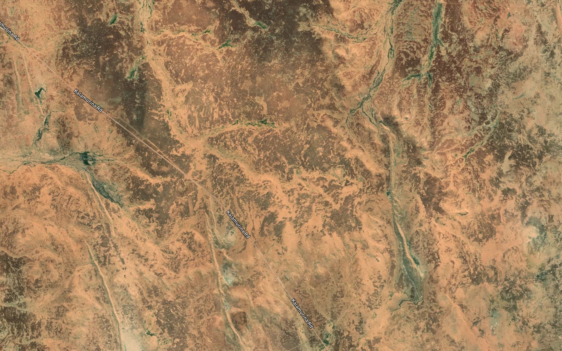 Satellite map of the Ten Mile Bank