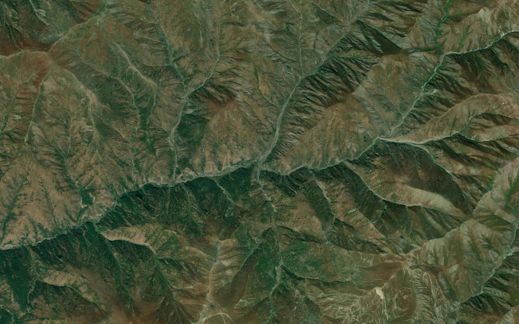 Satellite map of the Shortash