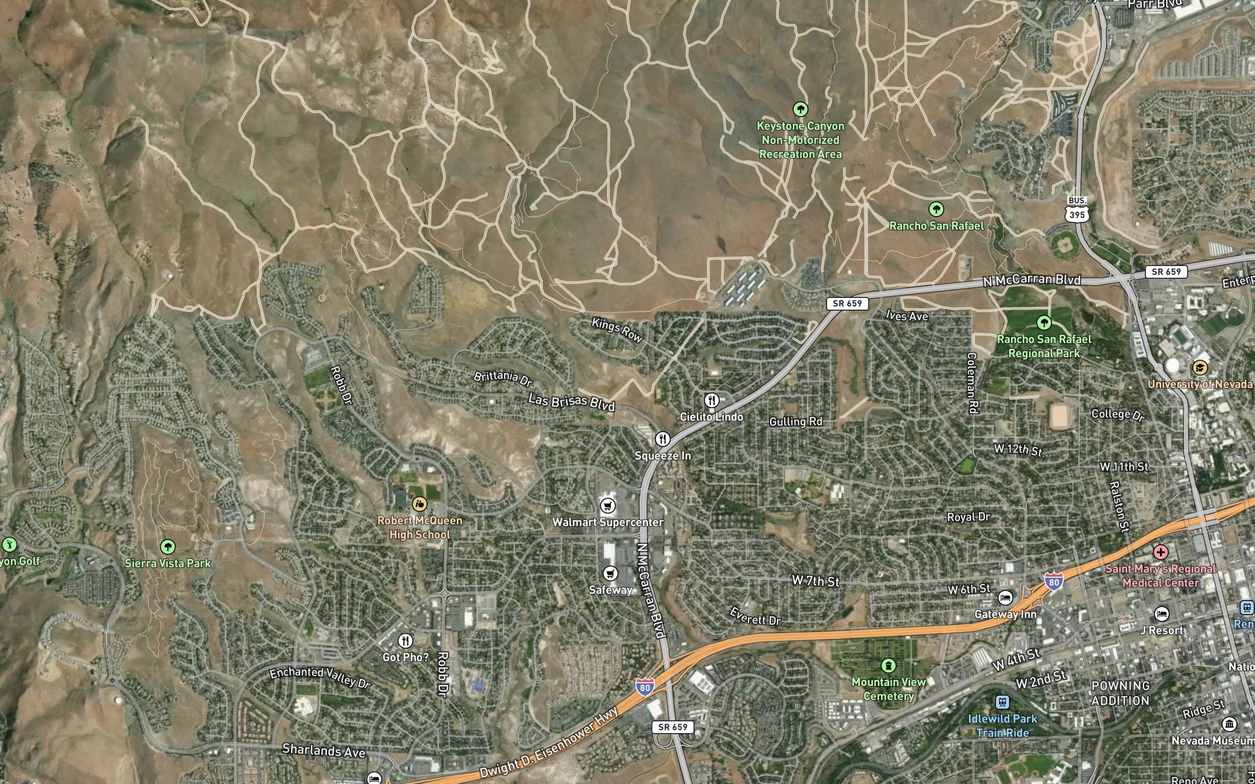 Upper Peavine Creek Reservoir