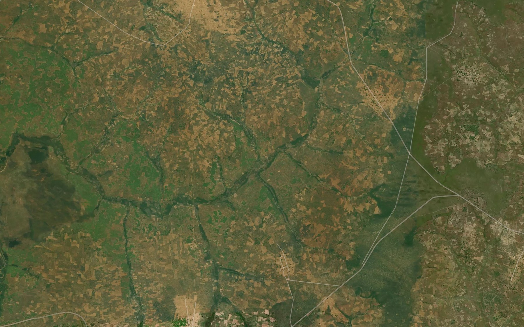 Satellite map of the Catocoho