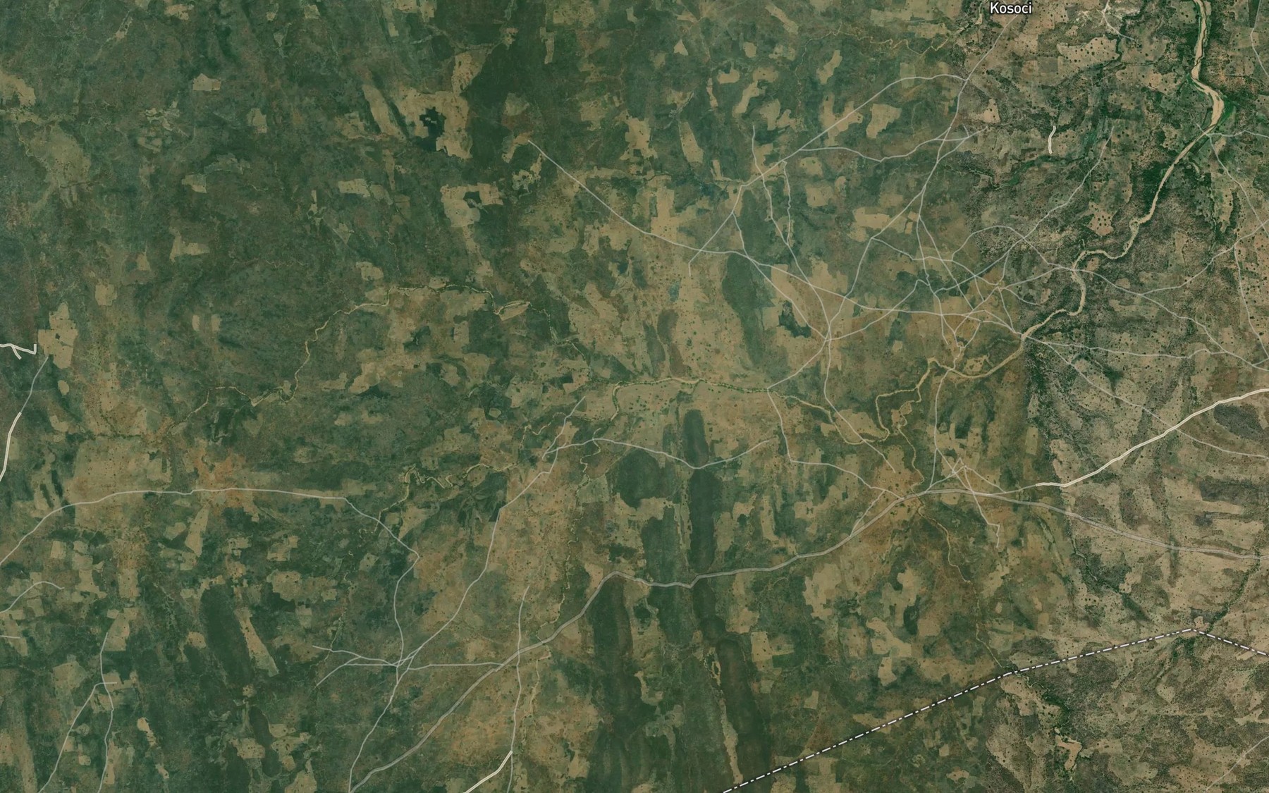 Satellite map of the River Takasabar