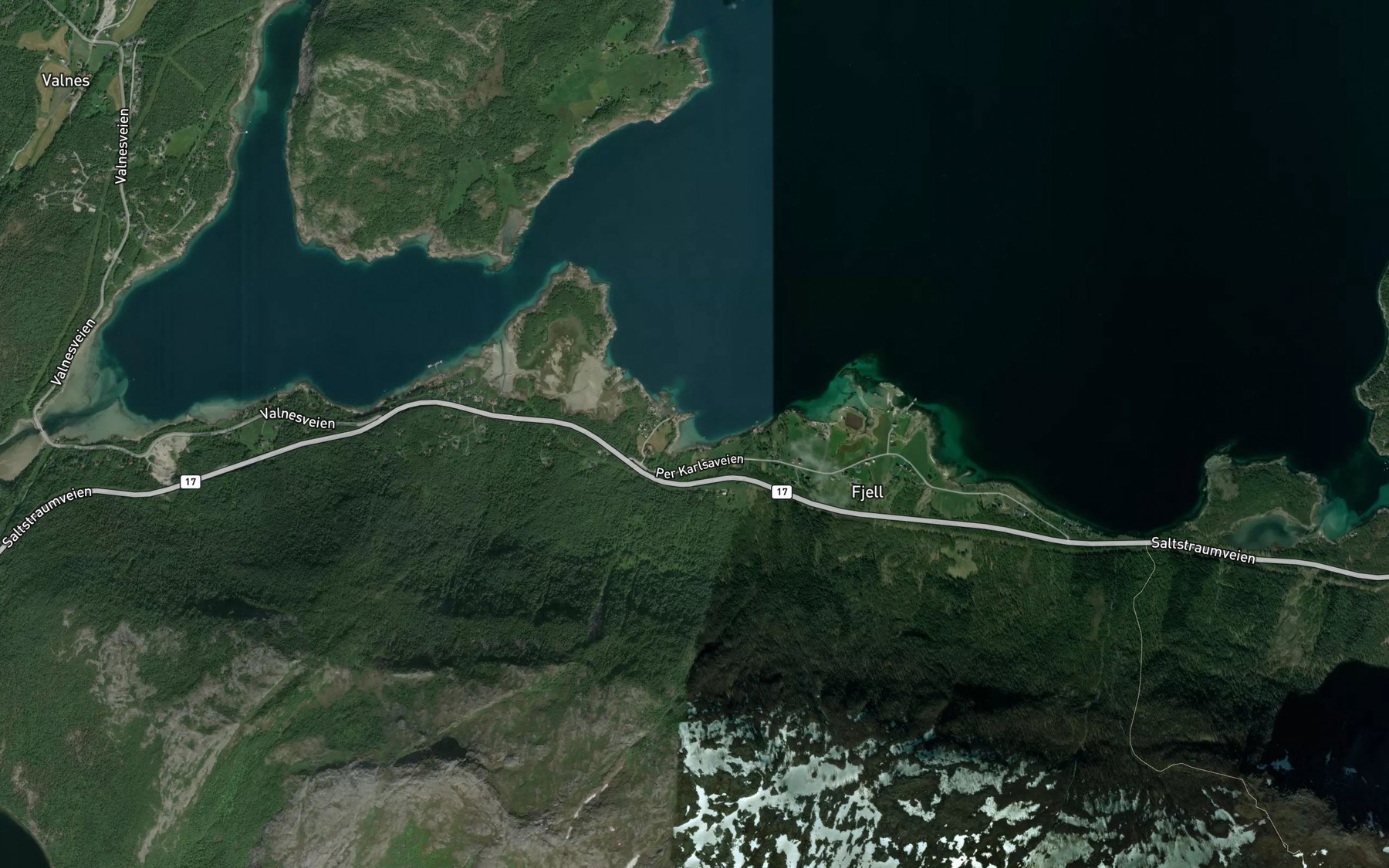 Satellite map of the Leirkasa