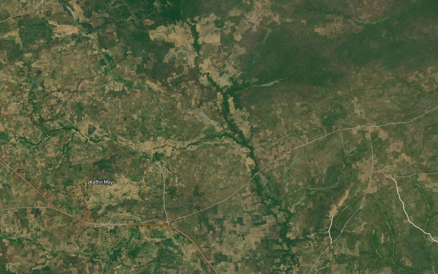 Satellite map of the RiverManumo