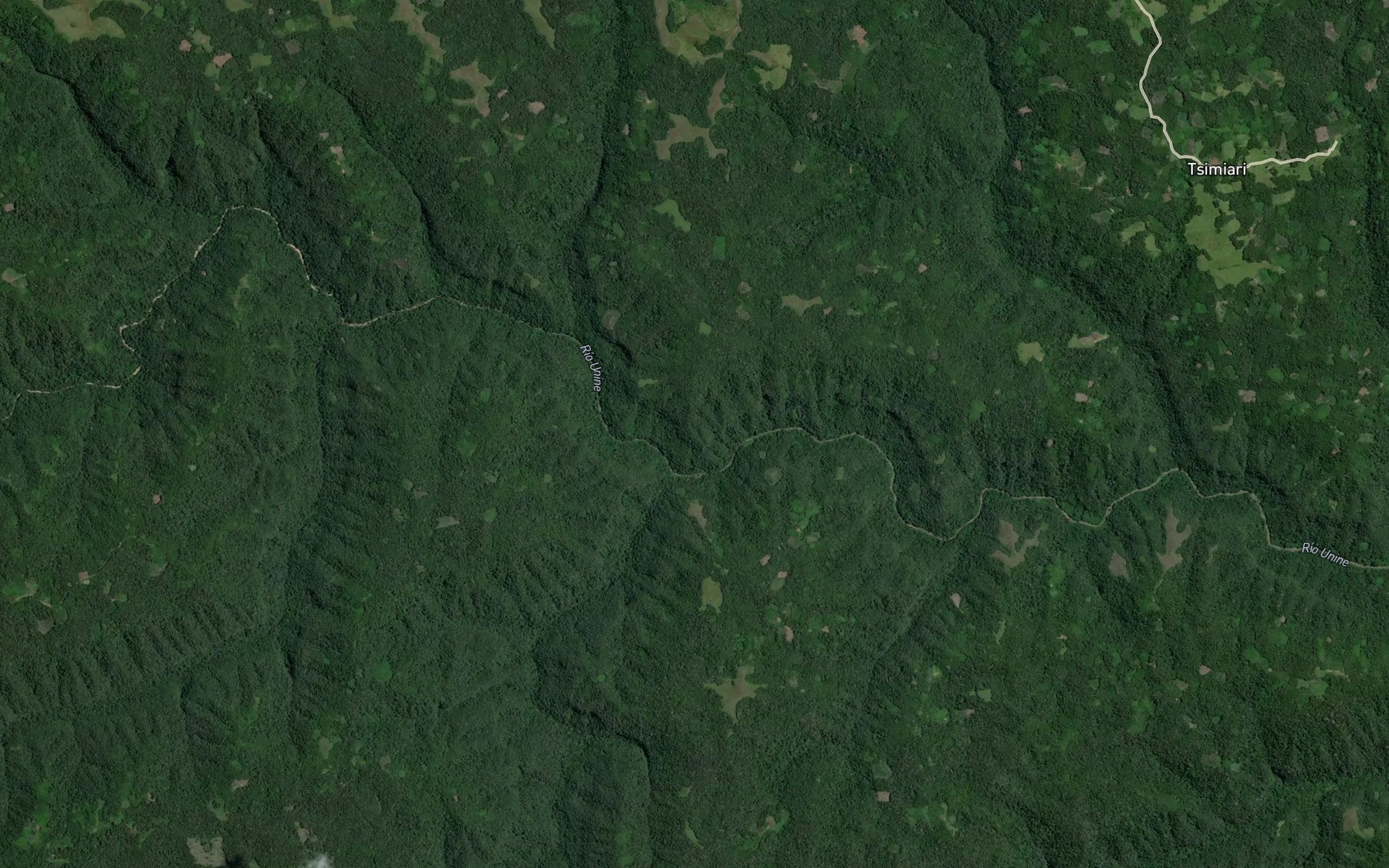 Satellite map of the Quebrada Kepitoni