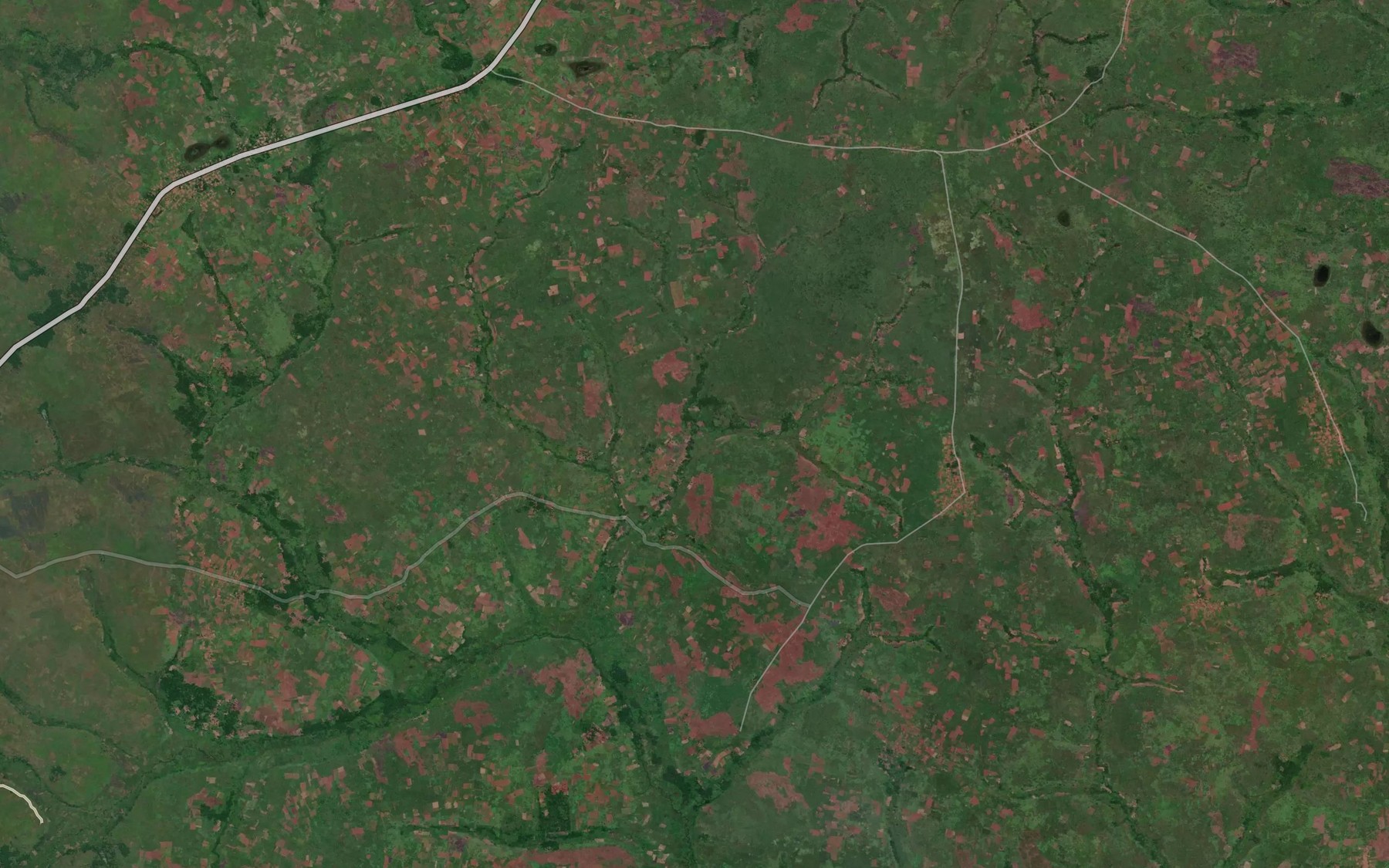 Satellite map of the Kedi