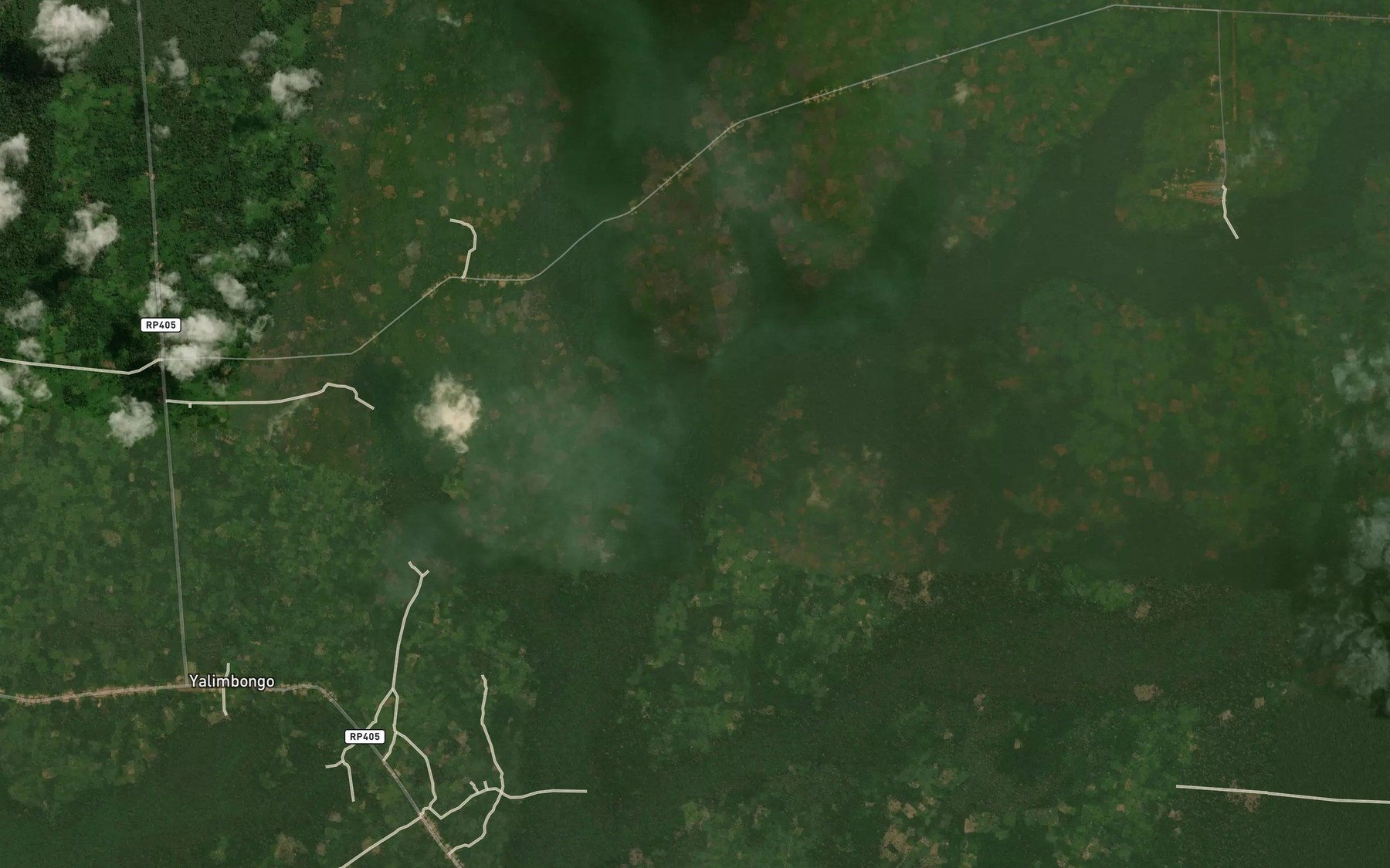 Satellite map of the Mossingiri