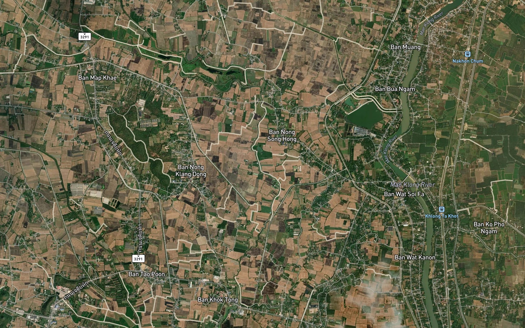 Satellite map of the Nong Hia