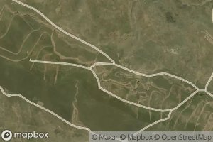 Satellite map of the Tom Creek