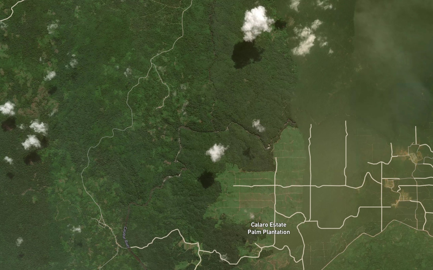 Satellite map of the Iyang Ita