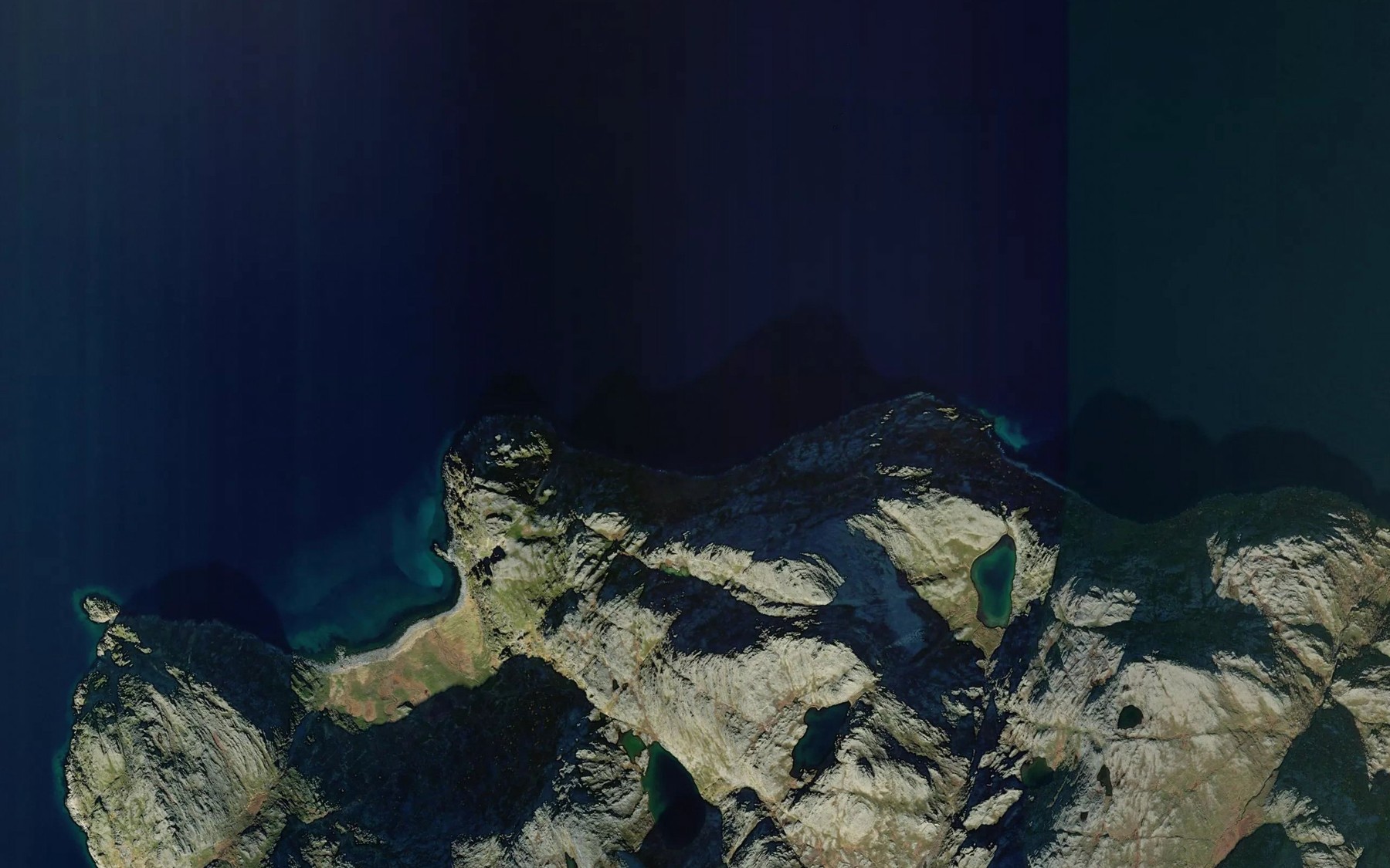 Satellite map of the Hammarbukta