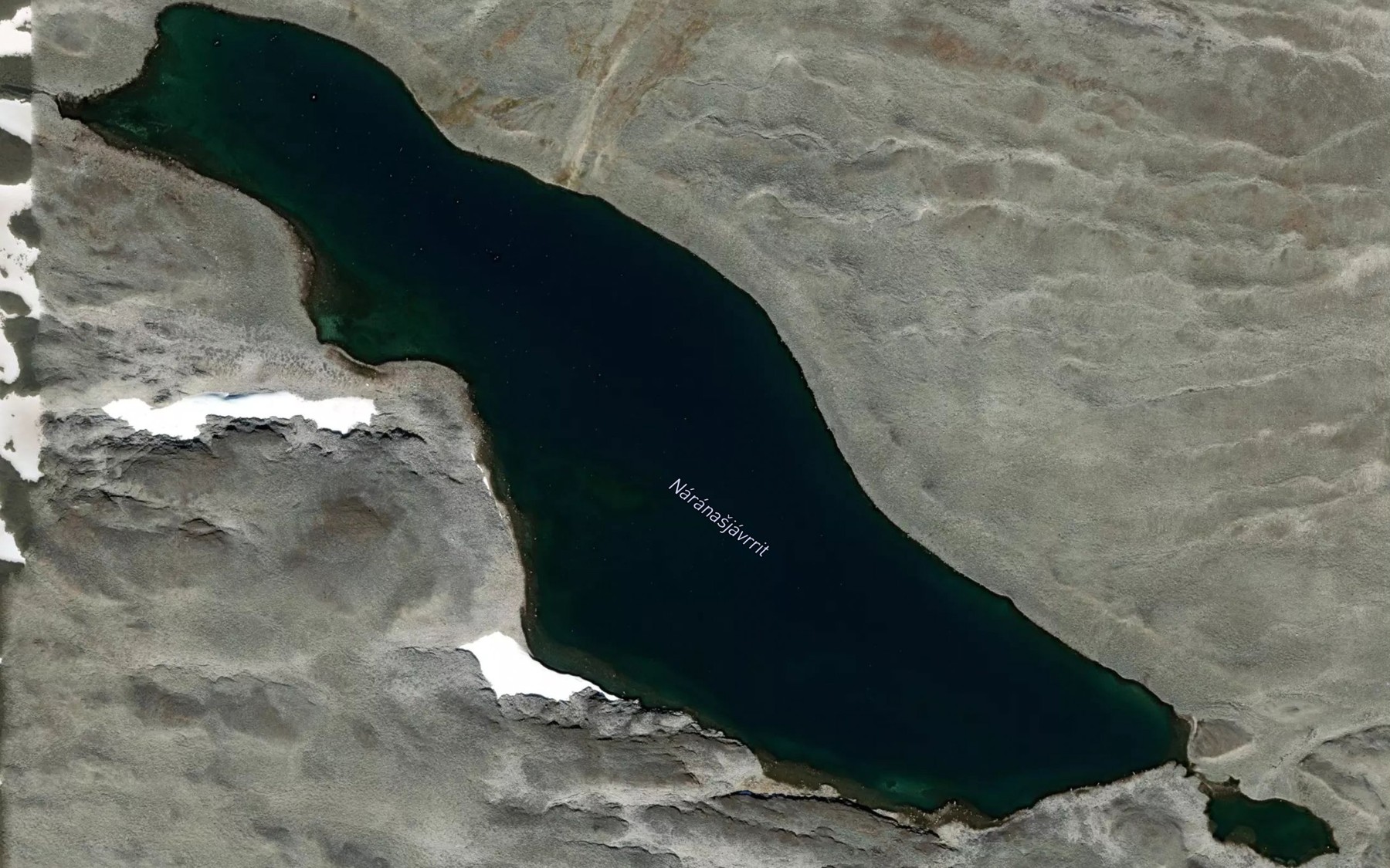 Satellite map of the Naranasjavrrit