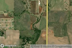 Satellite map of the East Jim Ned Creek