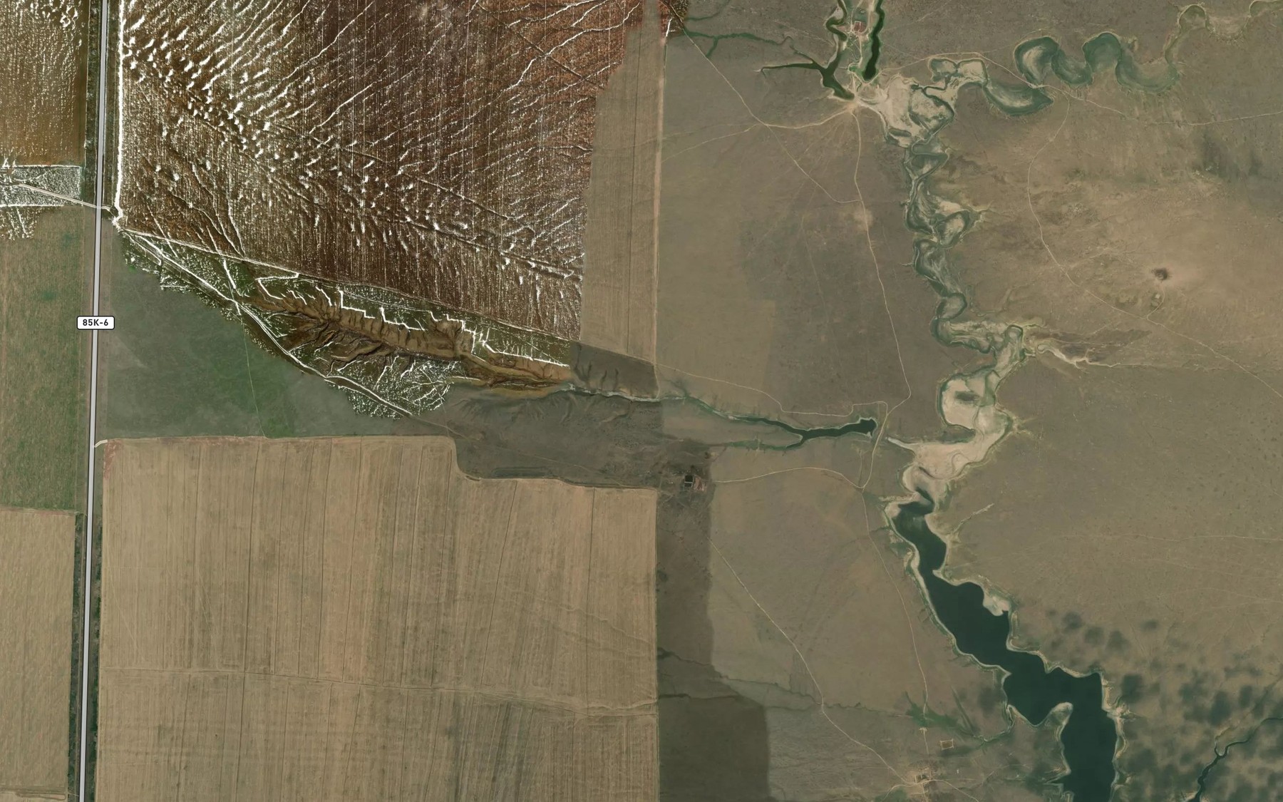 Satellite map of the Balka Botyk