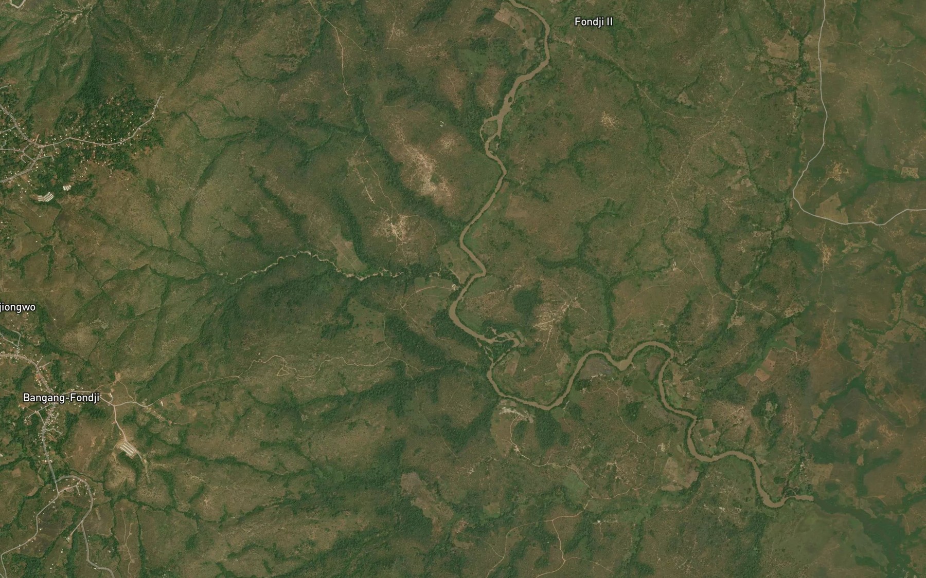 Satellite map of the Kotsong