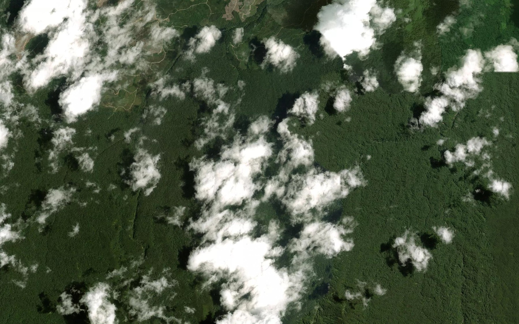 Satellite map of the Aek Pandudolok