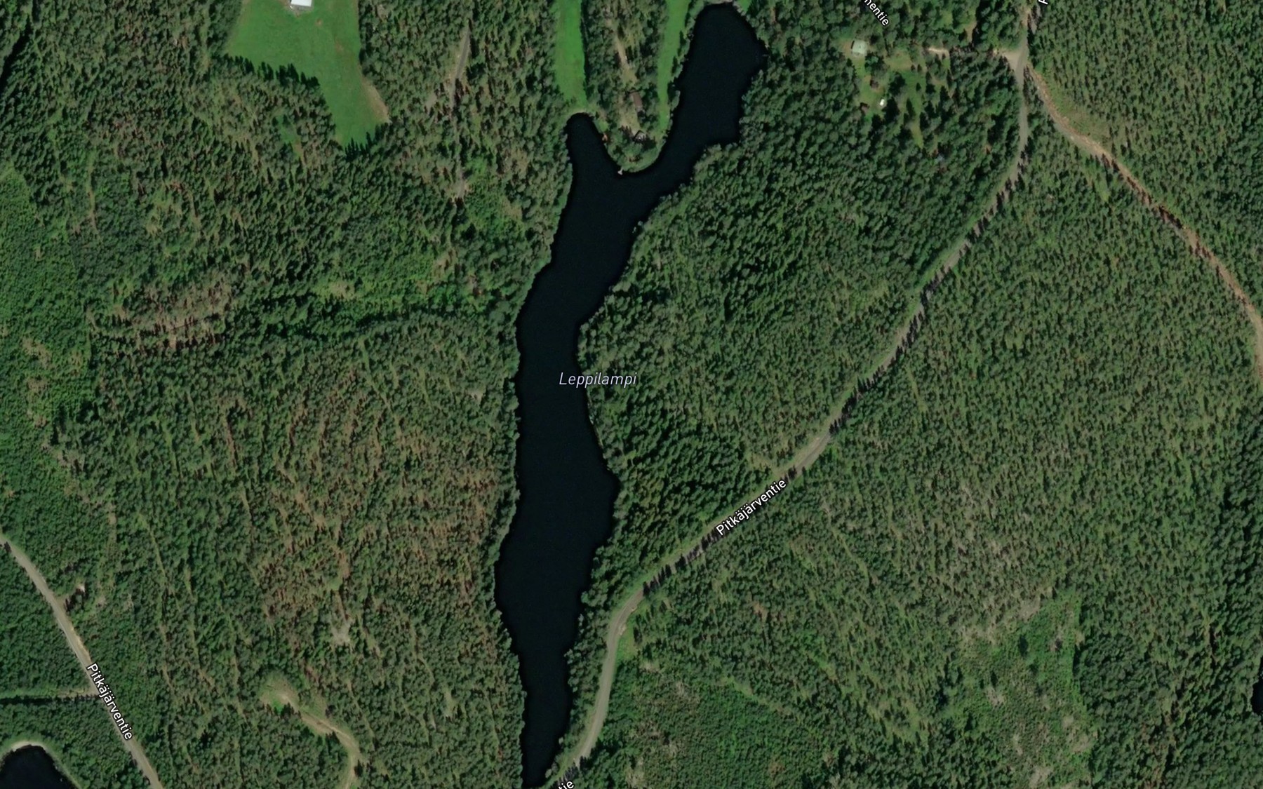 Satellite map of the Leppilampi