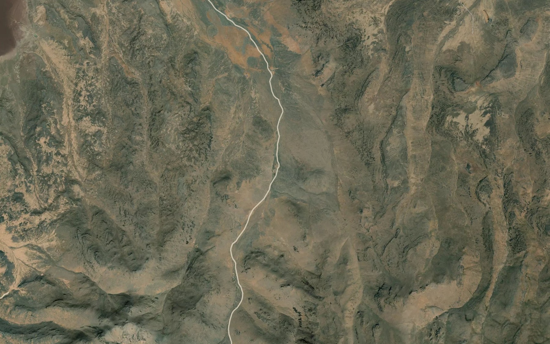 Satellite map of the Brubeck Spring