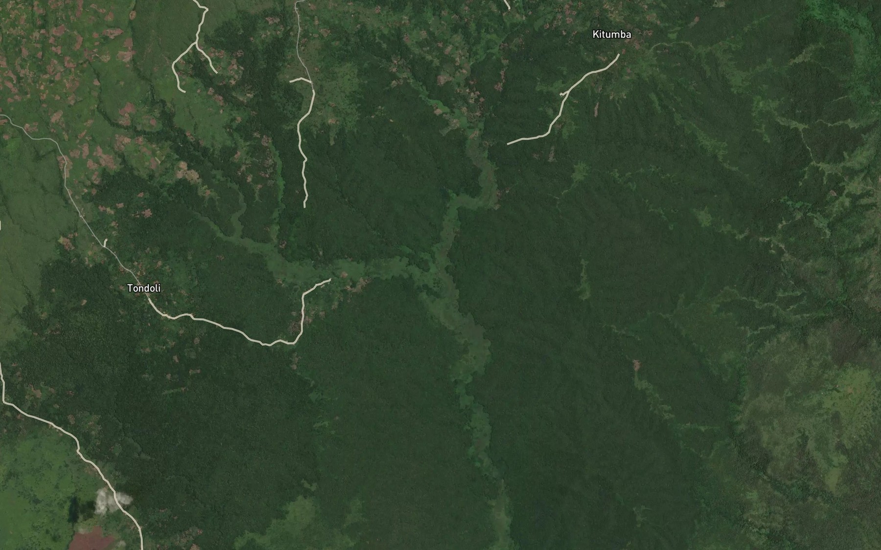Satellite map of the Nyadungura
