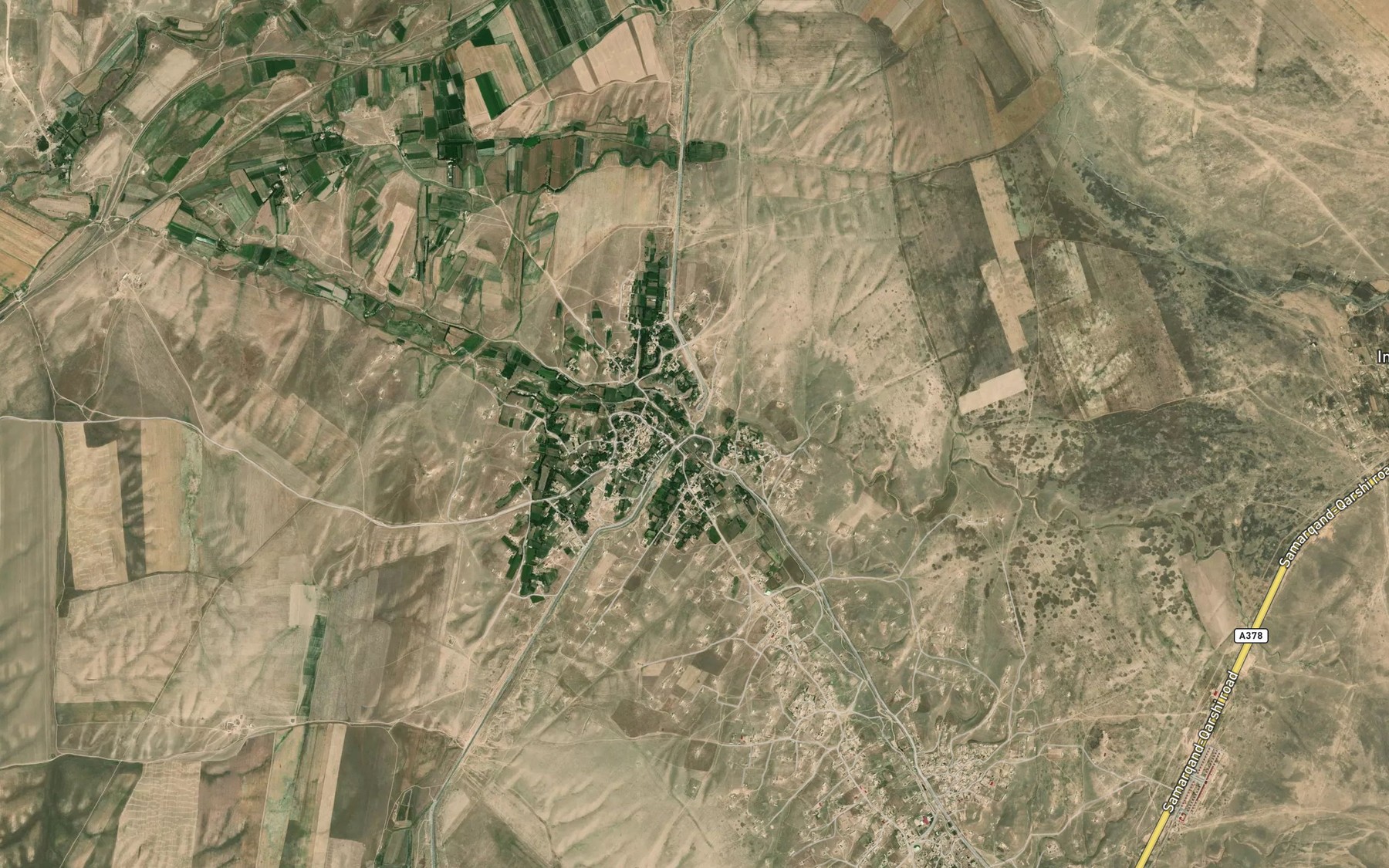 Satellite map of the Jam