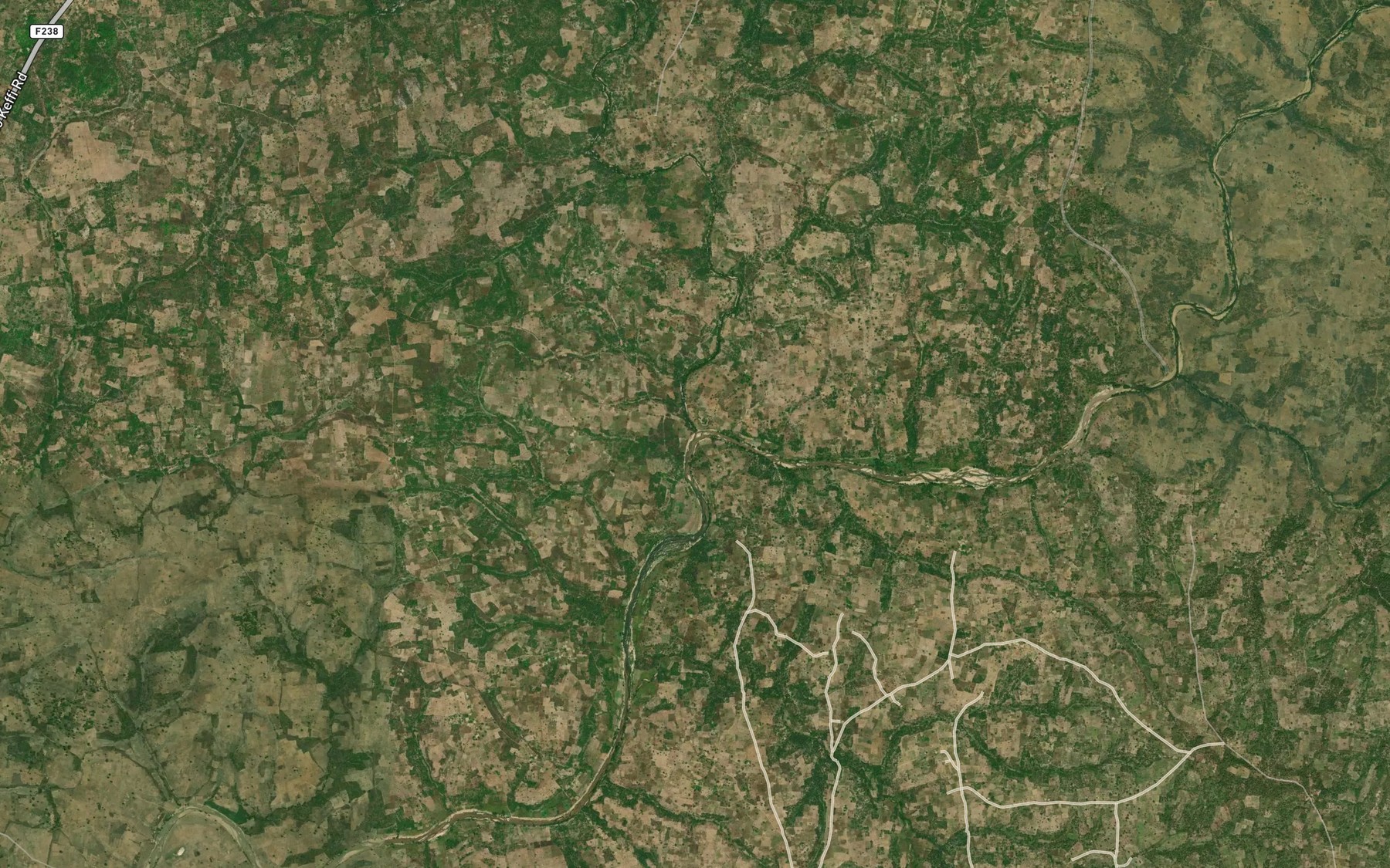 Satellite map of the AntoStream