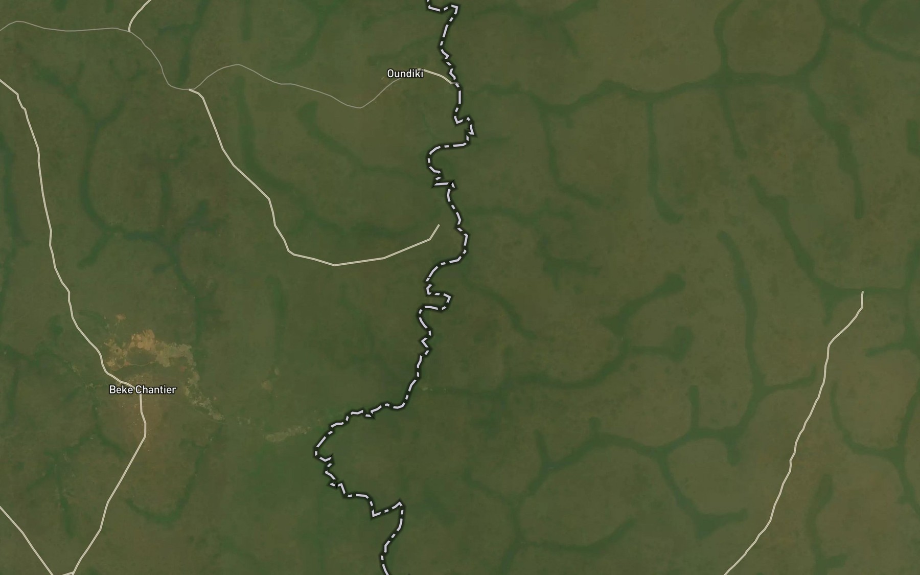 Satellite map of the Houndziki