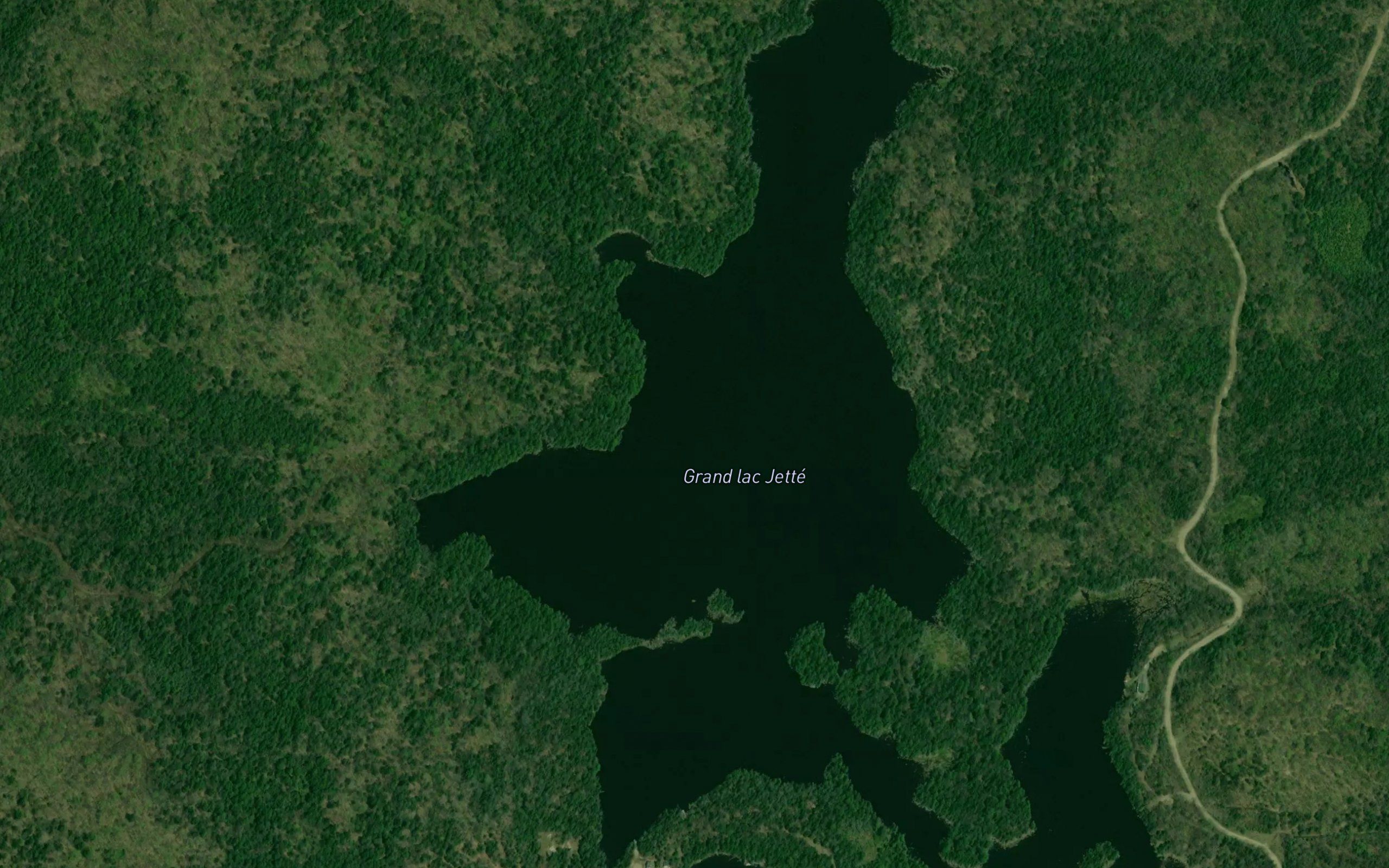 Grand lac Jette